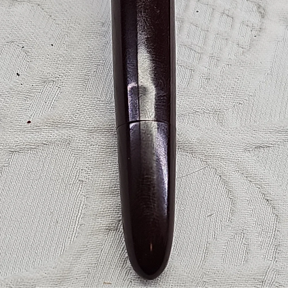 Rare‎ Fountain Pen Parker 51 Vacumatic Blue Diamond in brown Resin & Gold Pl.